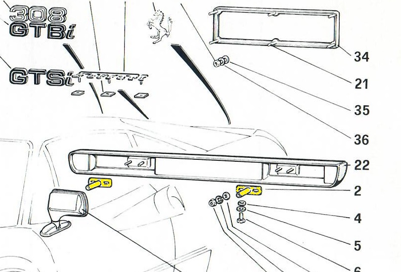 FERRARI 60118700 Car body code 14529 compatible with: FERRARI 308 - additional view