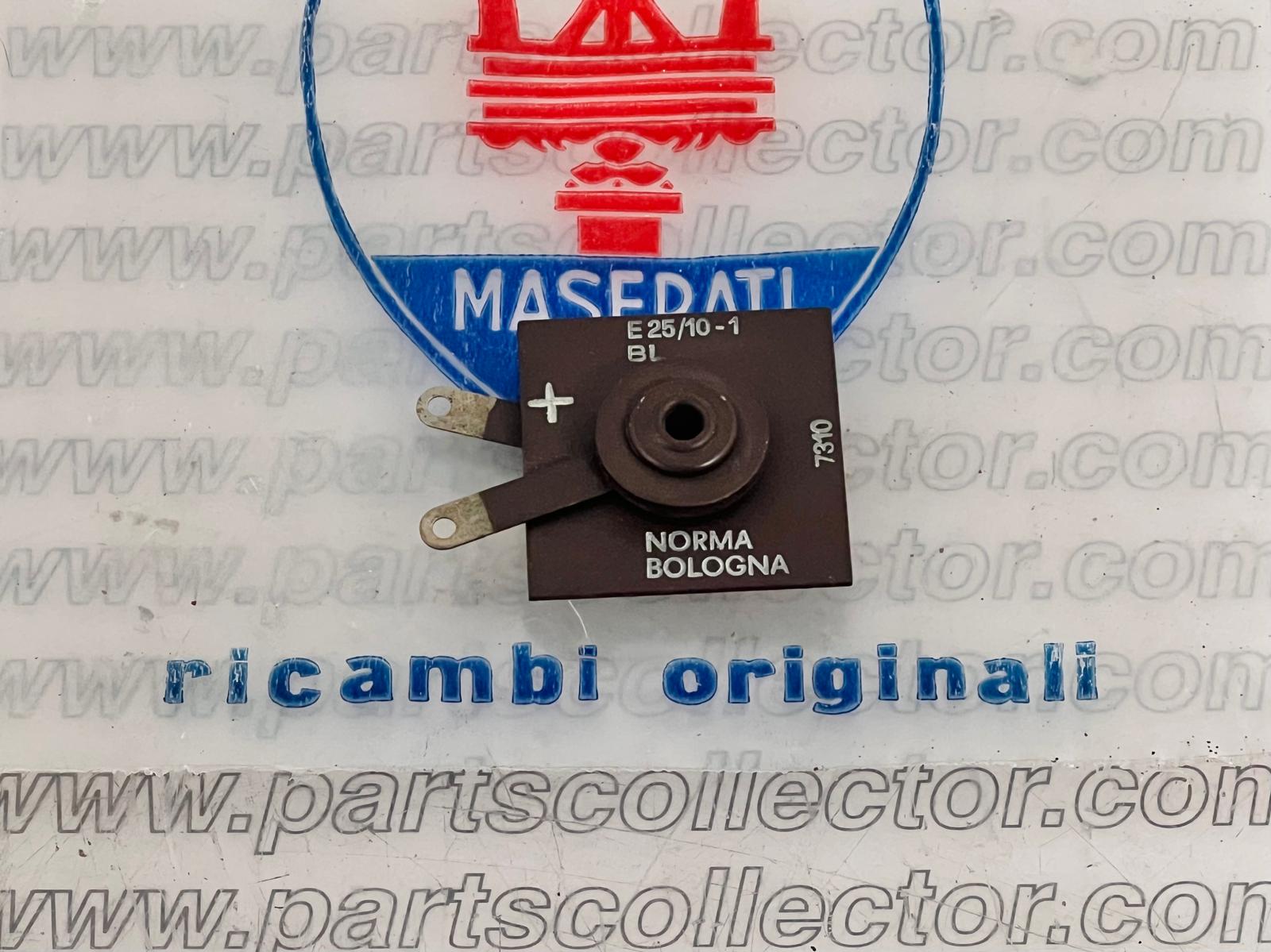 MASERATI 101/7 MA 54571    120 BL 82883 Electrical system code 19604 compatible with: MASERATI BORA AM117, MASERATI KHAMSIN AM120