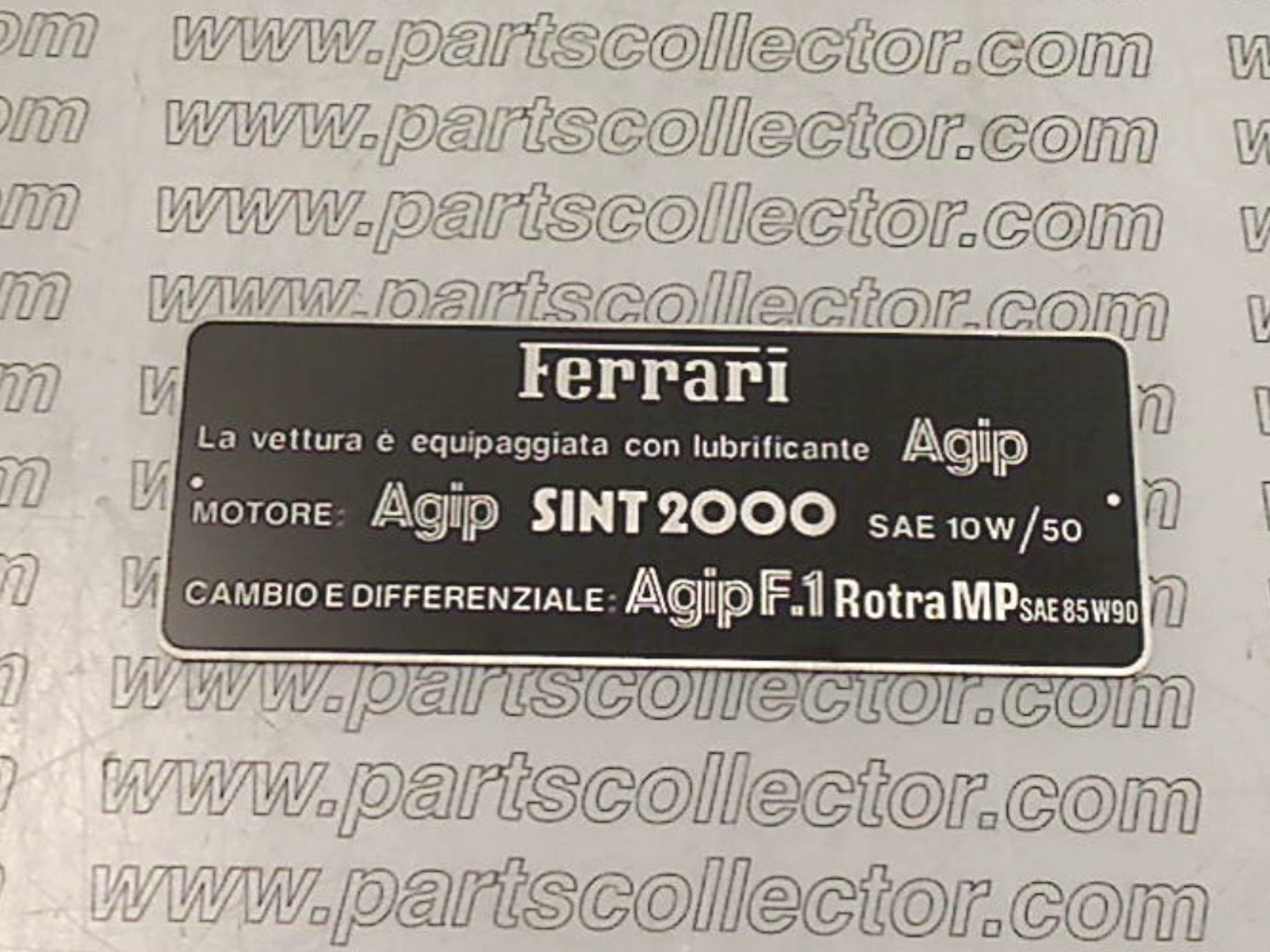 FERRARI  Engine code 17562 compatible with: FERRARI FERRARI