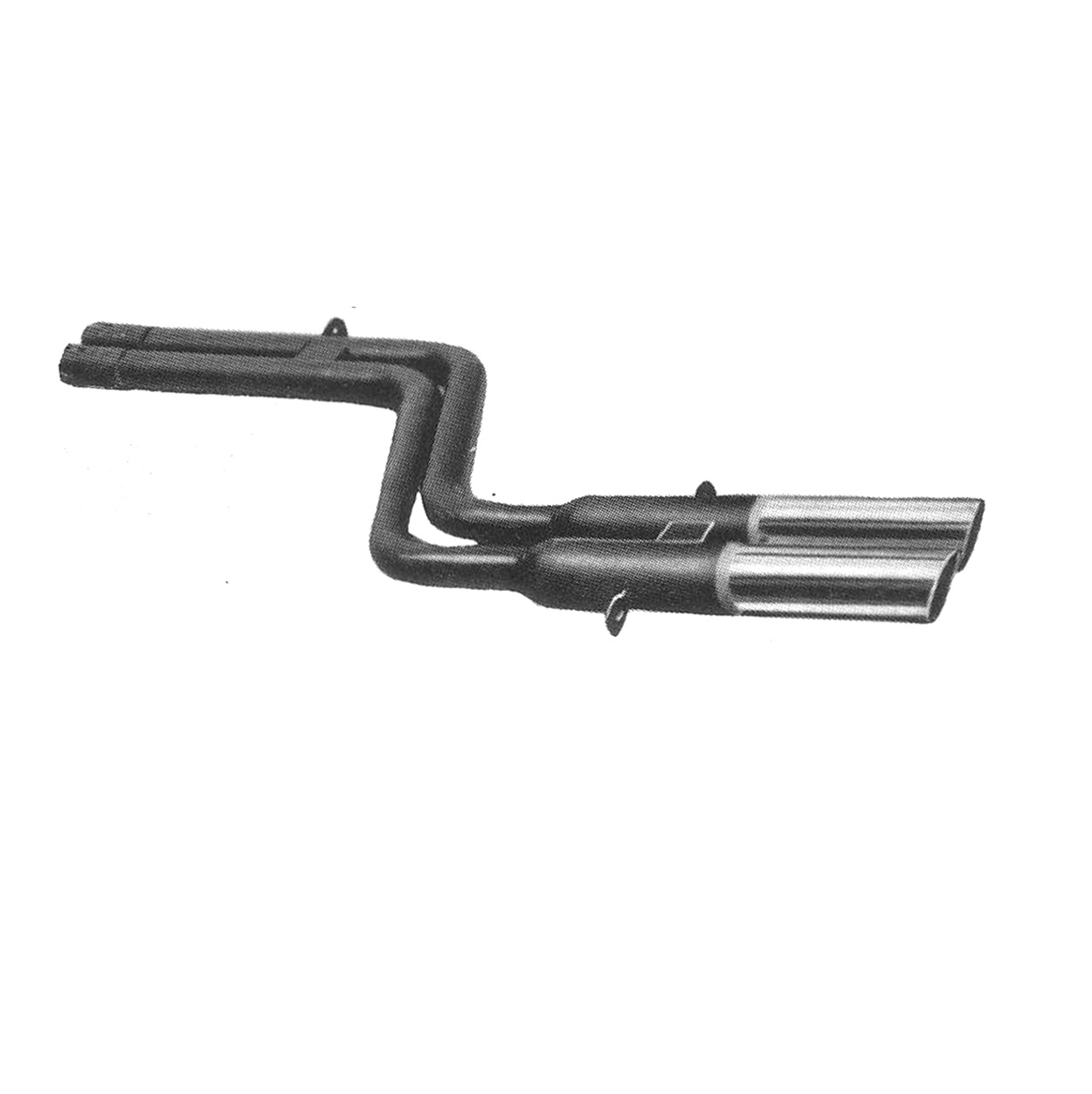 ANSA FR  0537 Fuel system - Exhaust code 14328 compatible with: ANSA ANSA, FERRARI 275 GTS