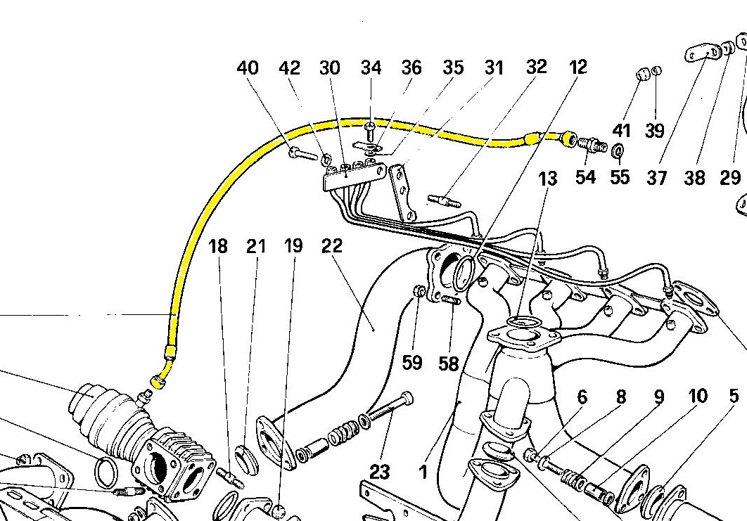 FERRARI 118649 Fuel system - Exhaust code 19337 compatible with: FERRARI 208 TURBO - detail view