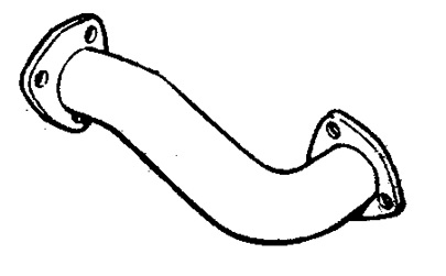ANSA FR 3212 Fuel system - Exhaust code 16174 compatible with: FERRARI 308, FERRARI 308 4V, FERRARI 308 GTB GTS, FERRARI 328, FERRARI MONDIAL