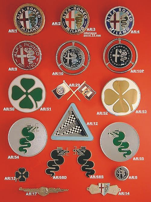 ALFA ROMEO  Car body code 294 compatible with: ALFA ROMEO ALFA ROMEO