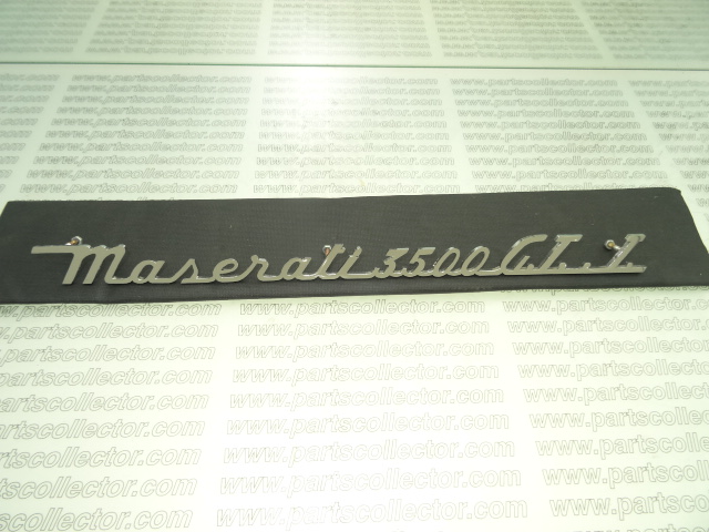 MASERATI 3500 GTI EMBLEM