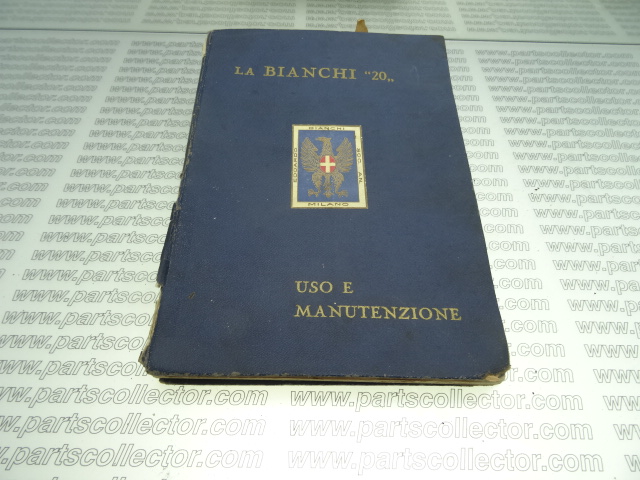 LIBRETTO USO E MANUTENZIONE 