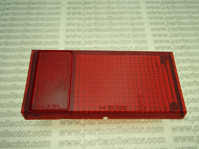 LH TAIL LIGHT LENSE