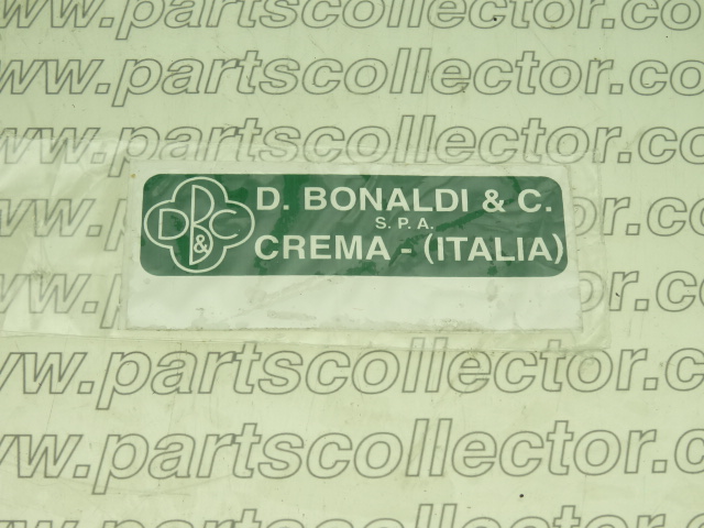 BONALDI SERVO I.D. STICKER