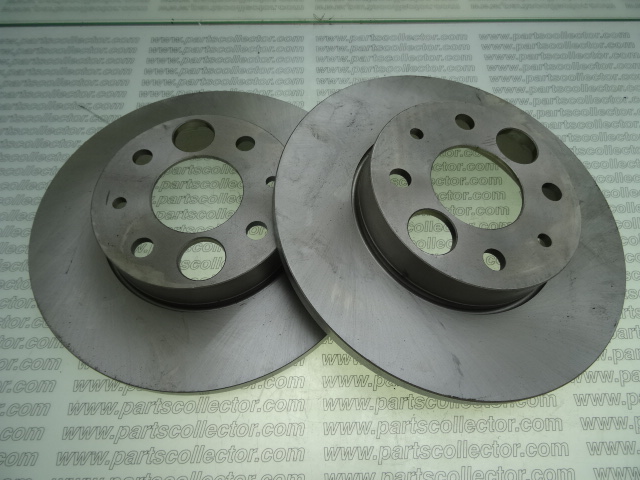 PAIR OF BRAKE DISCS