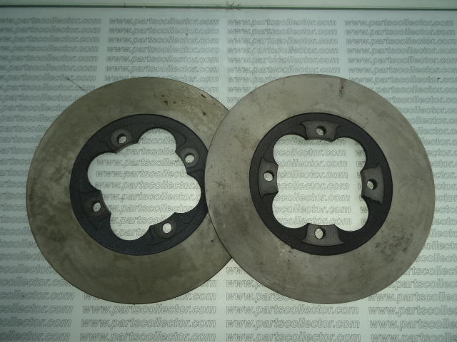 PAIR OF BRAKE DISCS