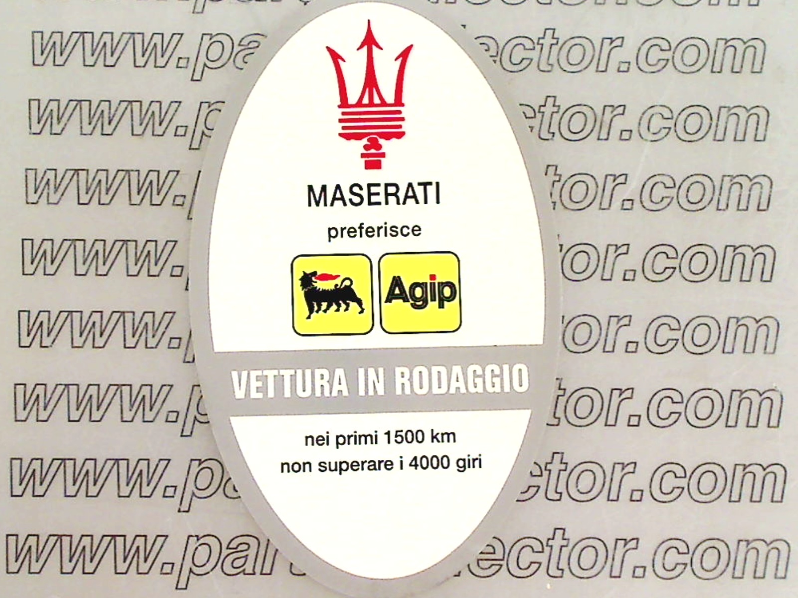 MASERATI STICKER