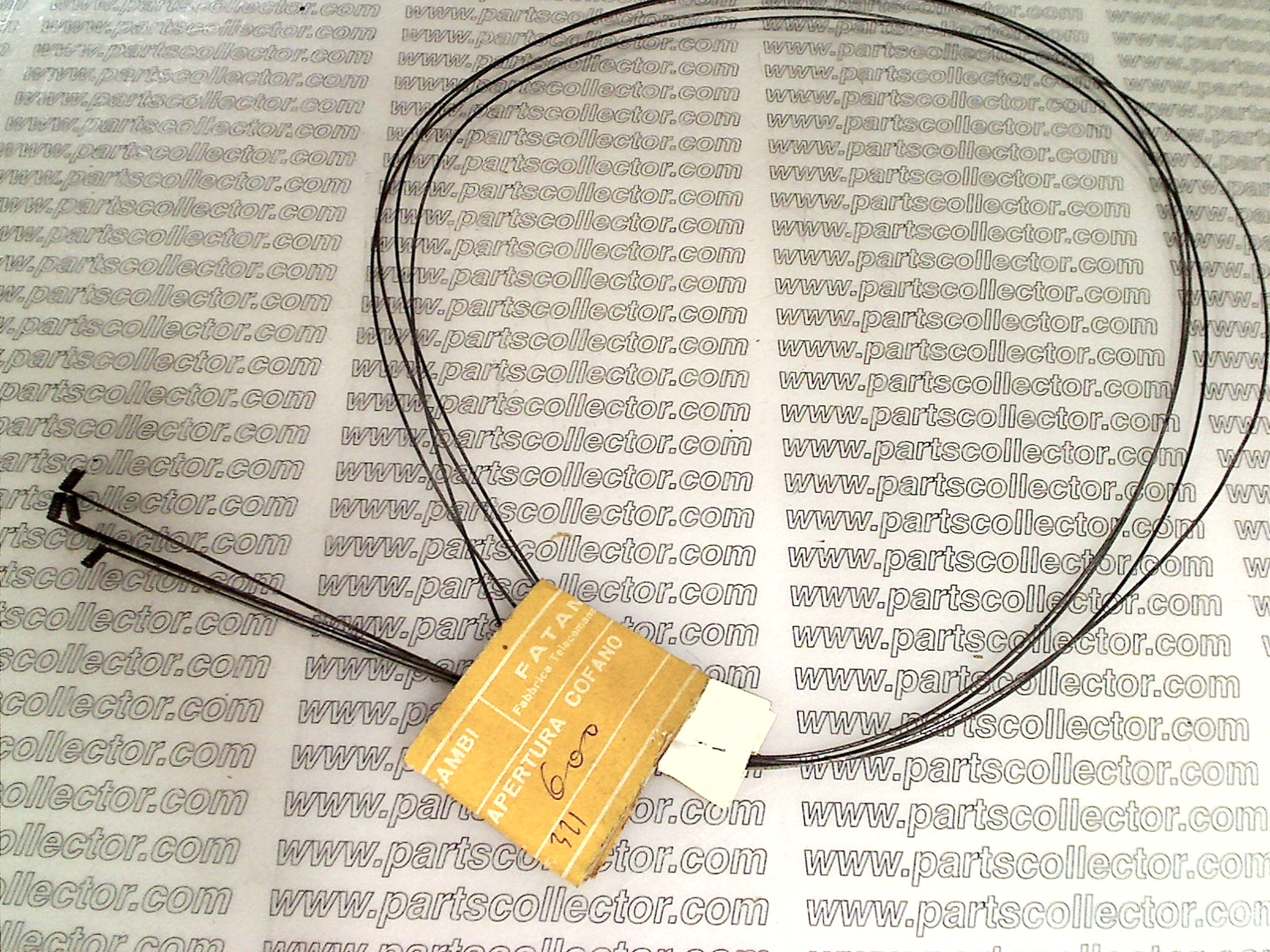 FIAT 600 BONNET OPENING TIE CABLE