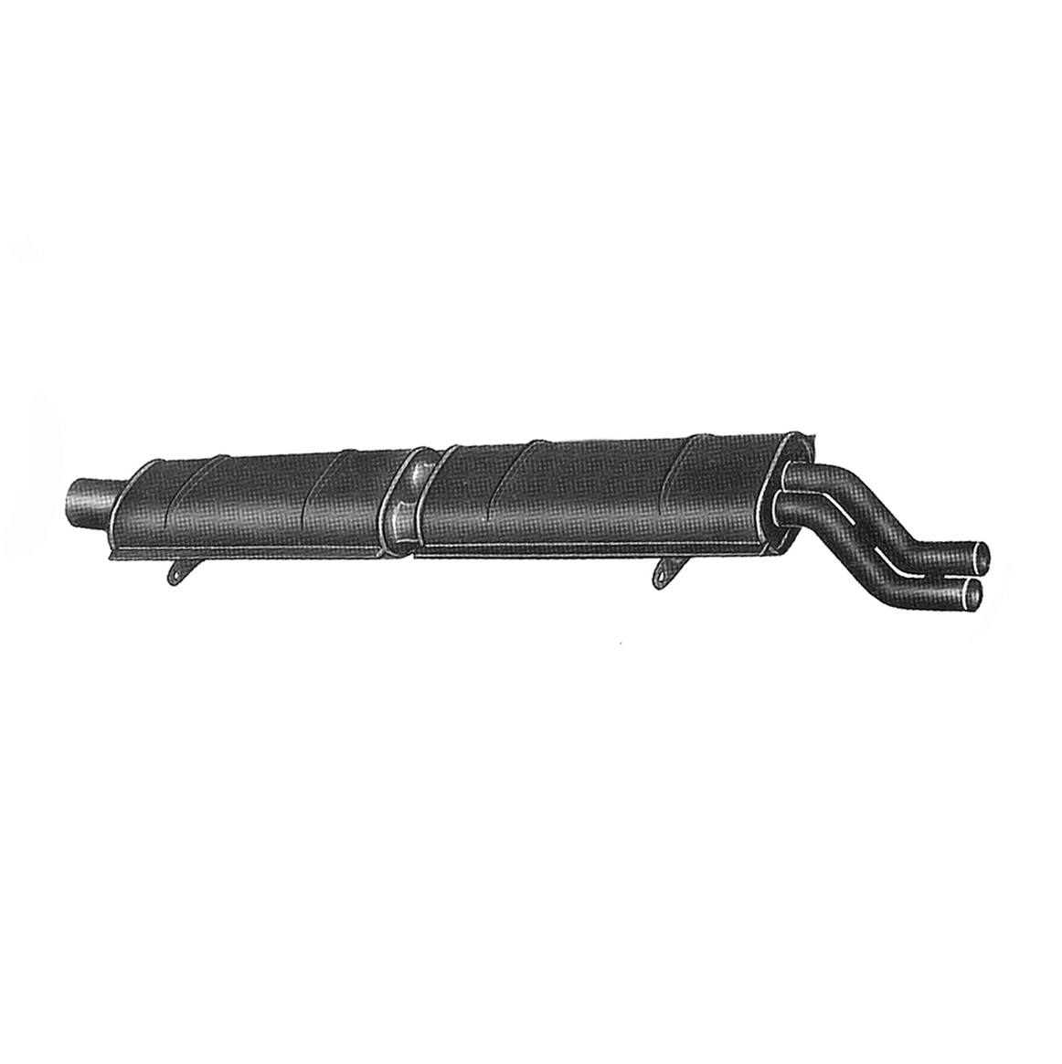 RH CENTRE SILENCER 250 GT CABRIOLET II PININFARINA