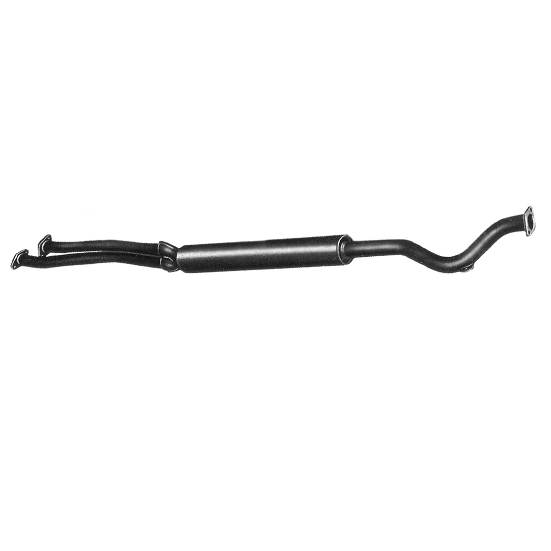 RH CENTRE SILENCER JARAMA COUPE