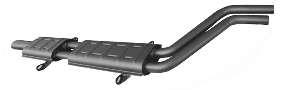 LH CENTRE SILENCER 250 GT SWB -  SPIDER SWB