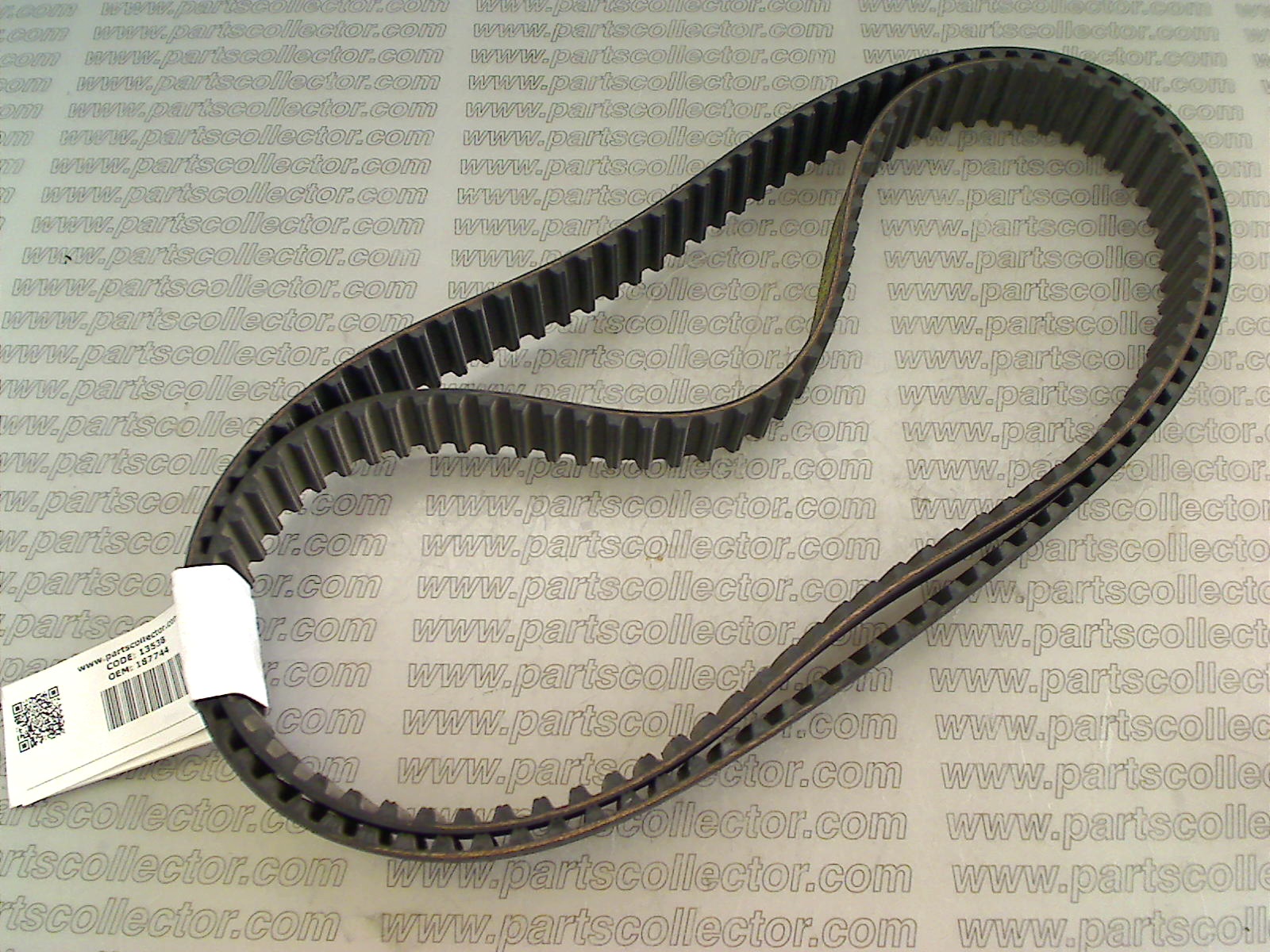 PAIR OF TIMING BELTS  