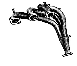 FRONT MANIFOLD DINO 246 GT TYPE L