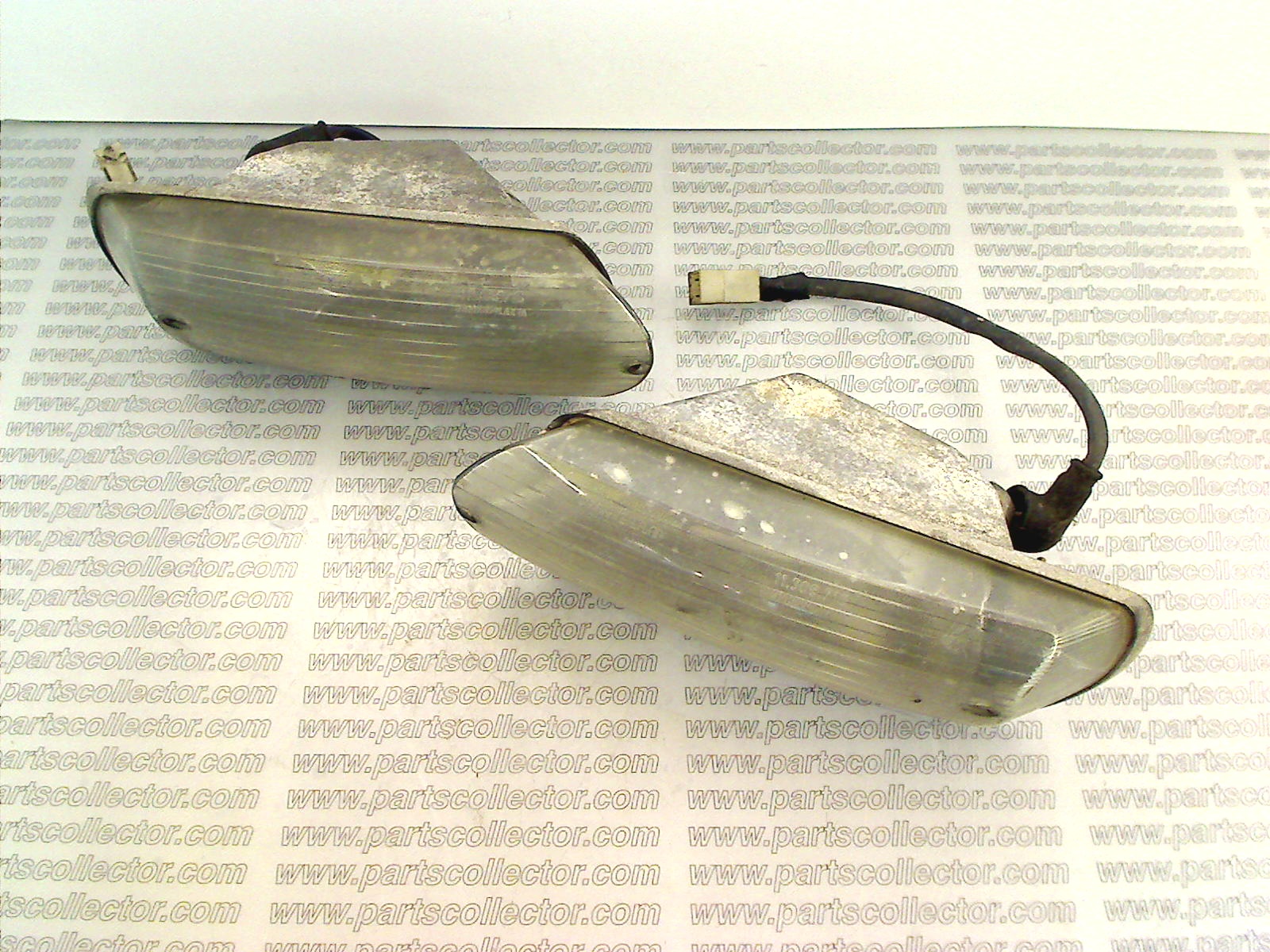 PAIR OF BUMPER HEADLIGHTS