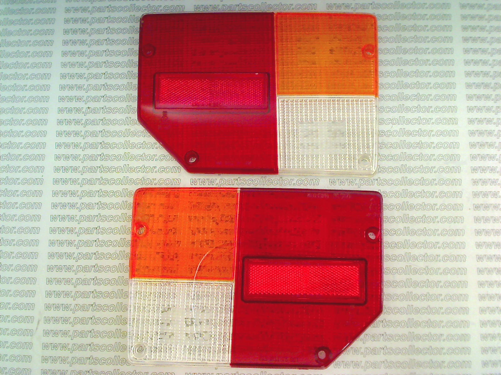 PAIR OF TAIL LIGHT LENS