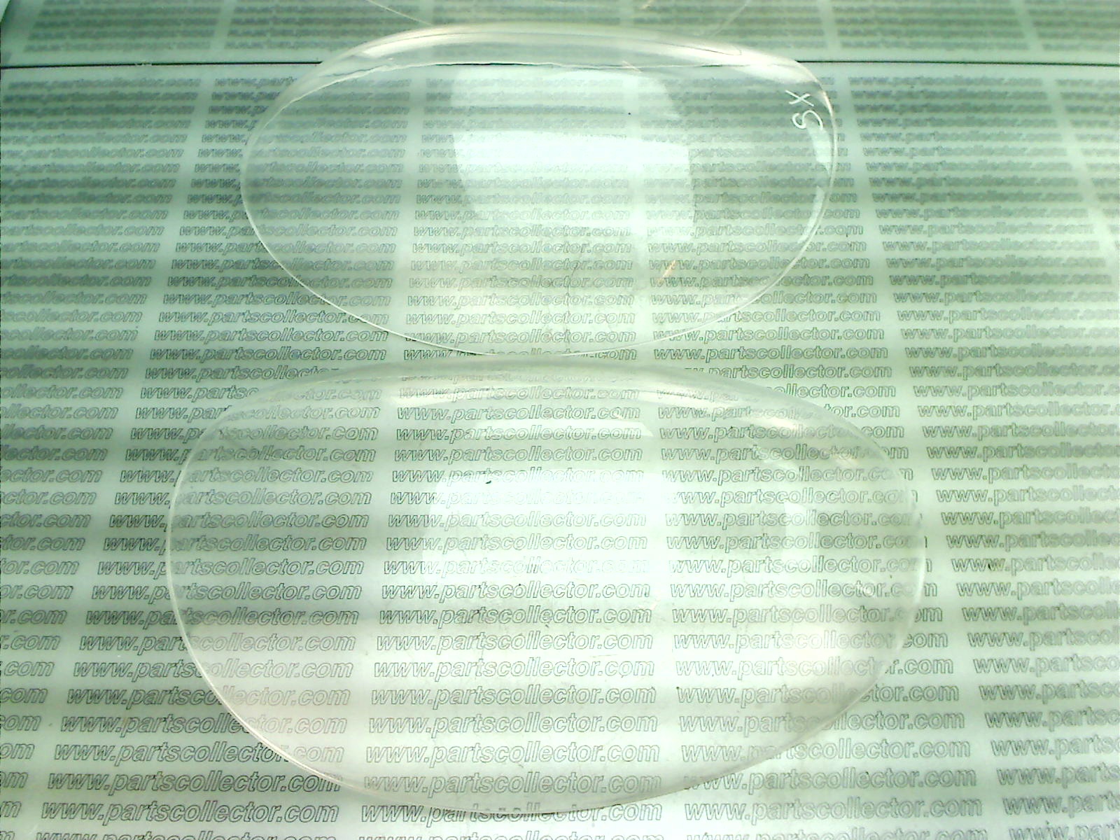 COPPIA PLEXIGLASS FANALI ANTERIORI