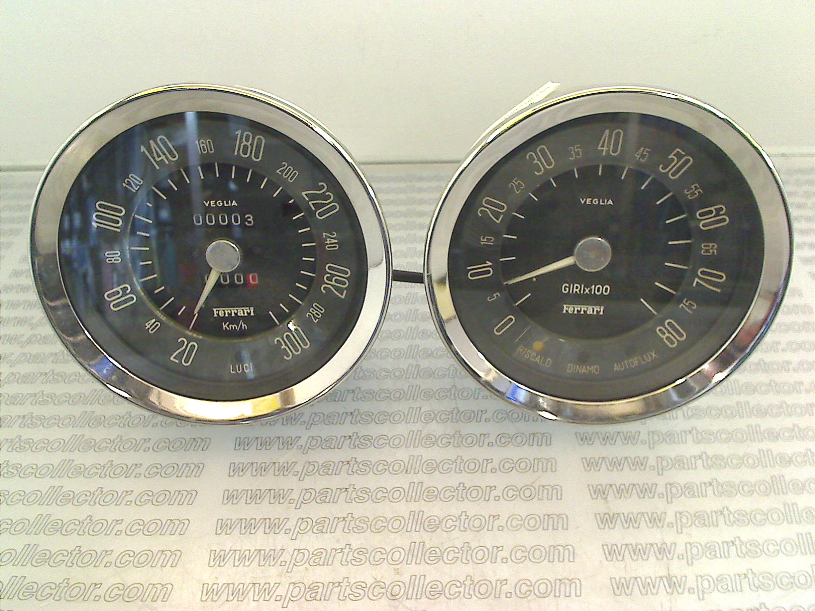 PAIR OF DASH INSTRUMENTS