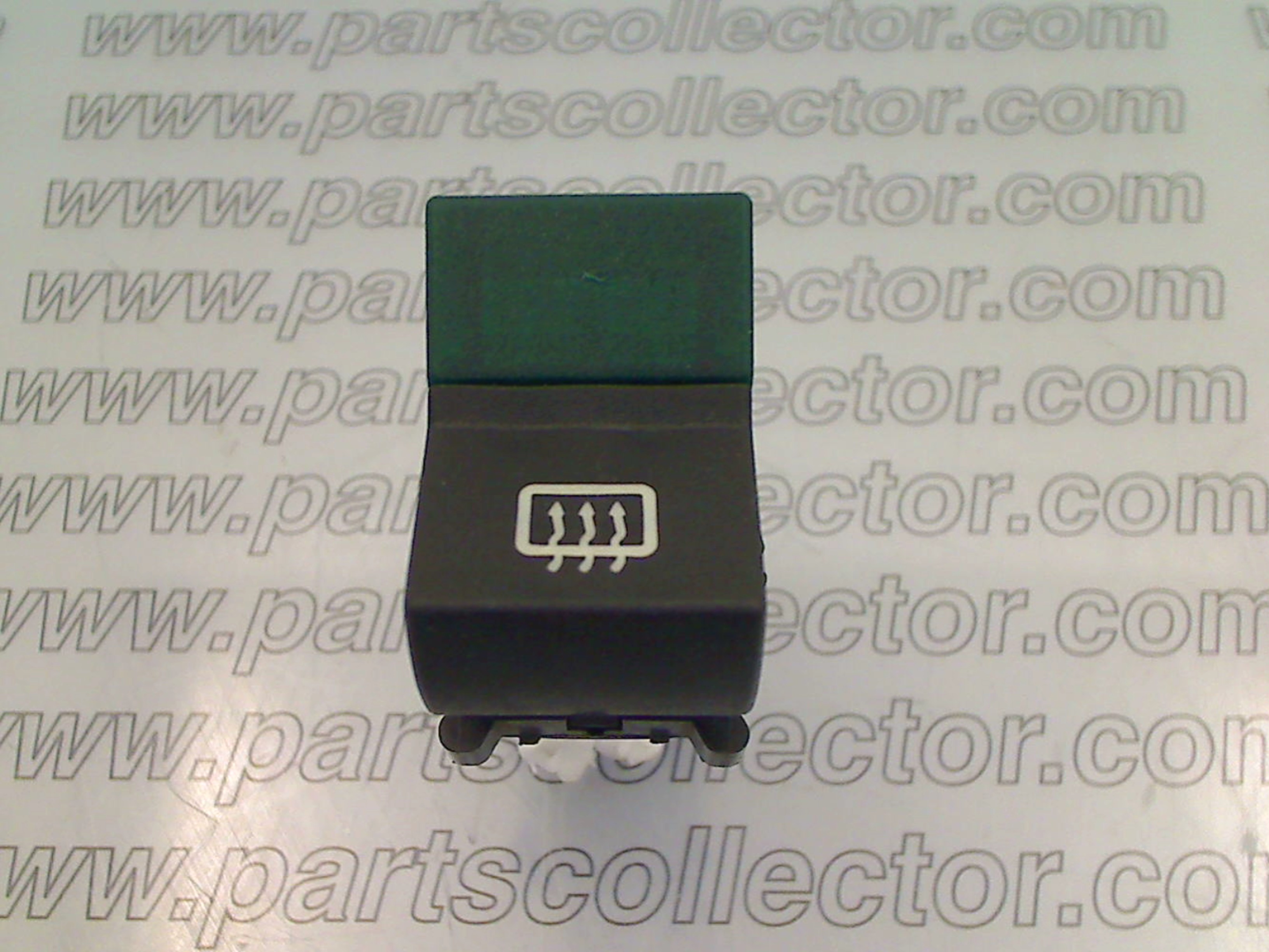 GREEN HEATED REAR WINDOW SWITCH 