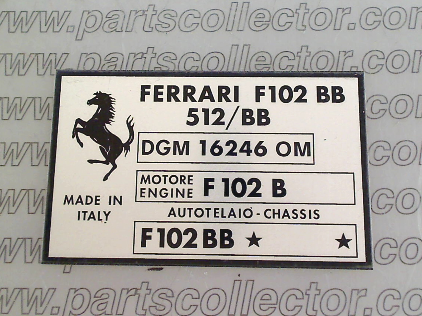 CHASSIS PLATE