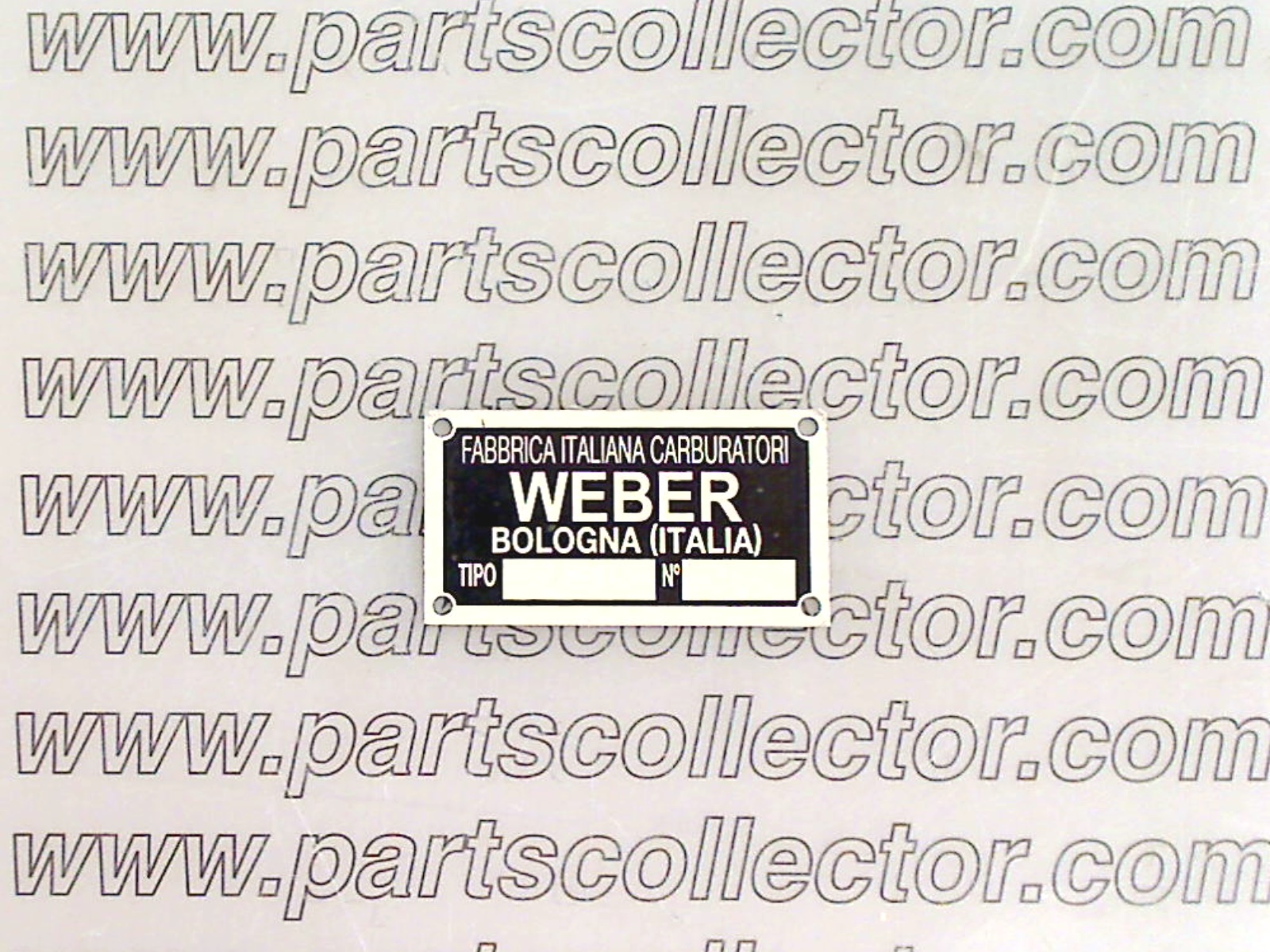 WEBER PLATE