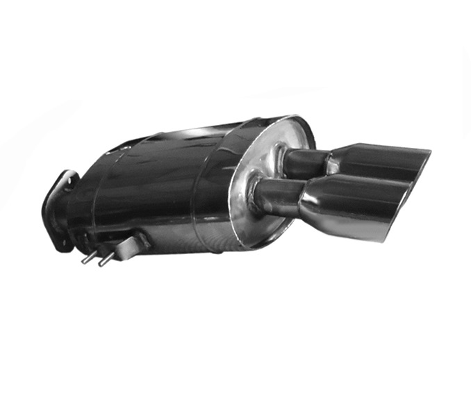 RH REAR SILENCER 550 - 575 M