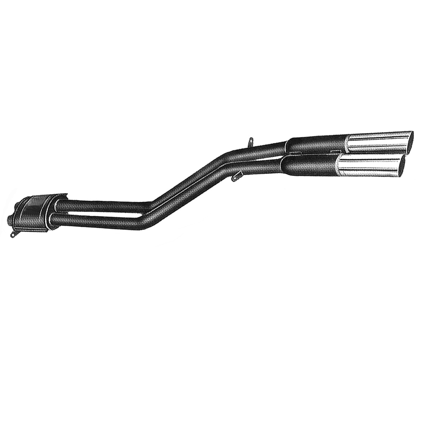 RH REAR PIPE 250 GT CABRIOLET II PININFARINA