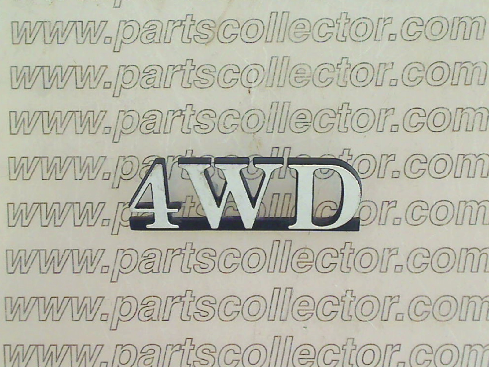 4WD EMBLEM