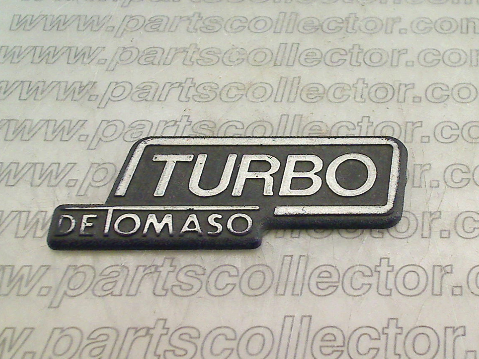 TURBO DE TOMASO BADGE