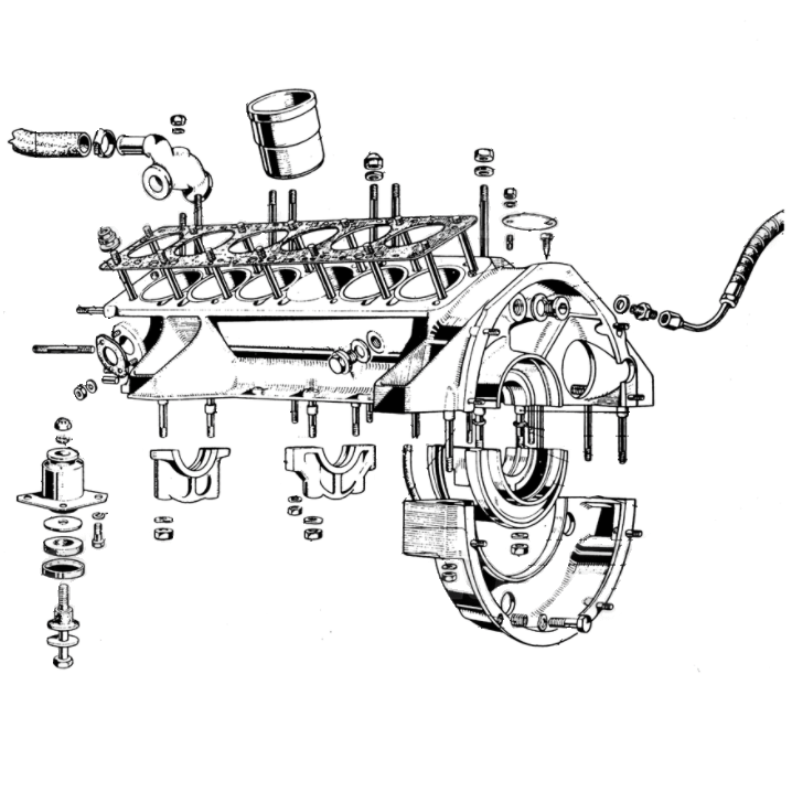 SERIE GUARNIZIONI MOTORE 