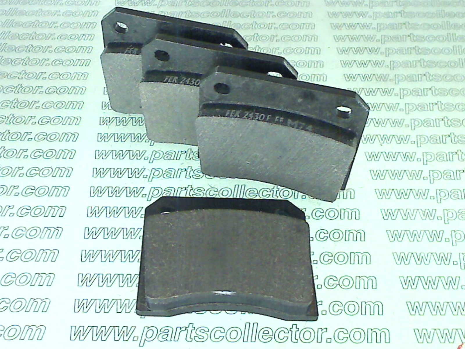 SET OF REAR-FRONT BRAKE PADS