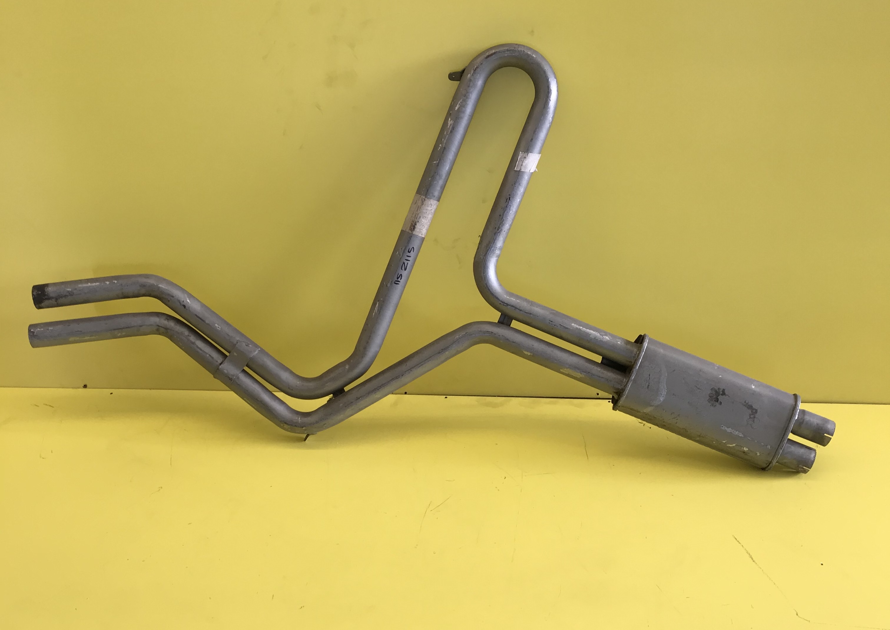 EXHAUST CENTRE SILENCER BITURBO