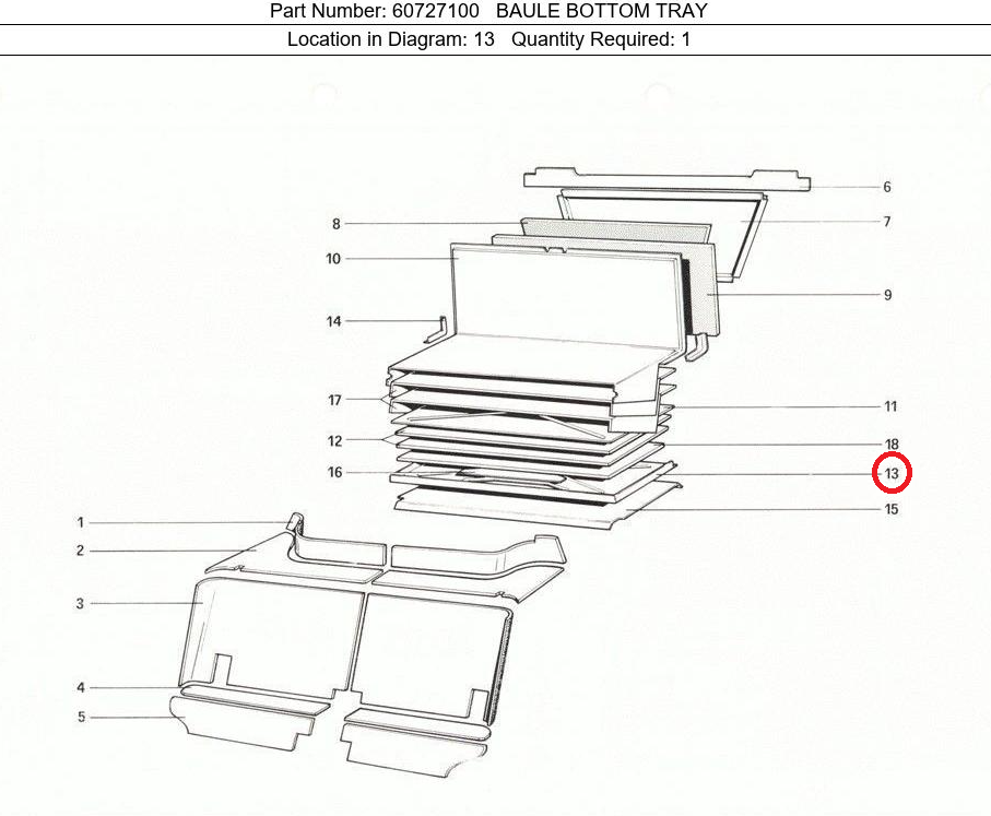 LUGGAGE INSULATION PANEL